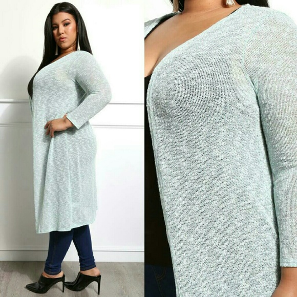 Mint Knit Cardigan - Picture 4 of 4